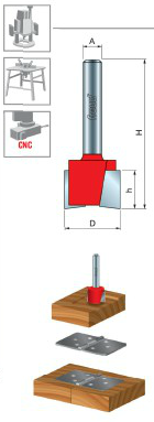  Edge of Arlington Freud mortising bit diagram