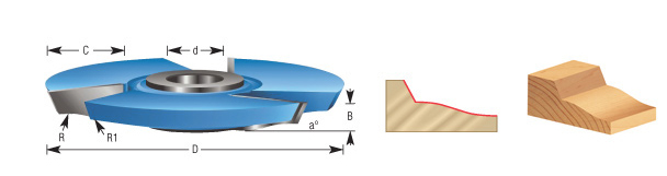  EOASAW -Raised Panel Shaper Cutter - Amana Tool