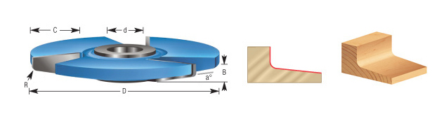  EOASAW -Raised Panel Shaper Cutter - Amana Tool