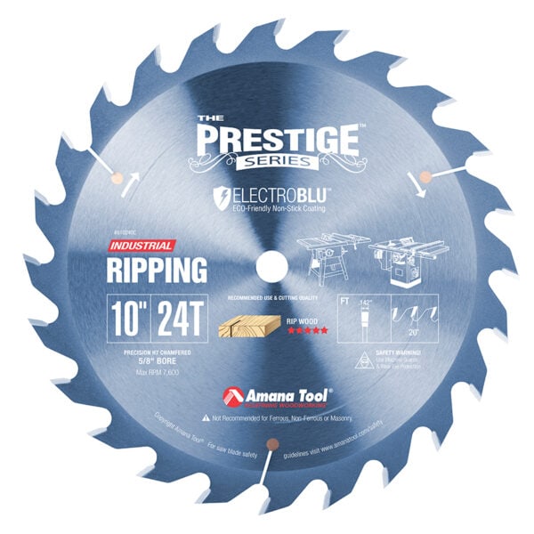 Amana saw blade rip electro blu